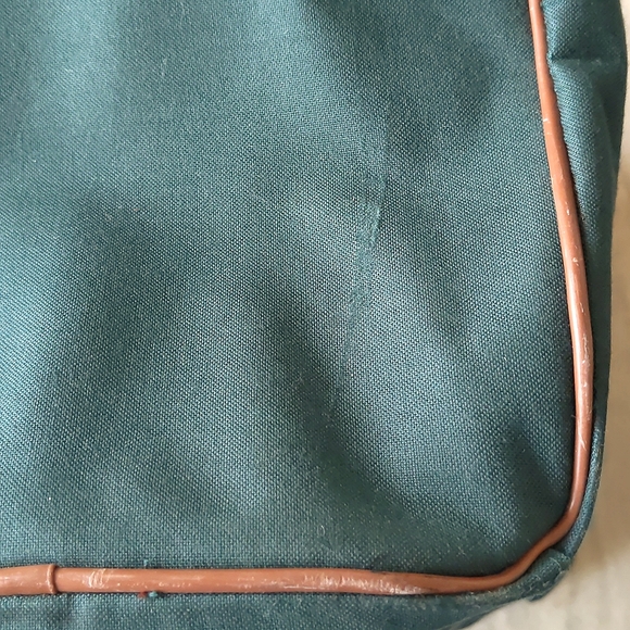 Ralph Lauren Pony Logo Leather Trim Briefcase Messenger Bag. - Picture 6 of 6